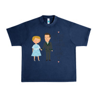 Navy sound of music - loving me Urban Heavy Tee - DesignPulse