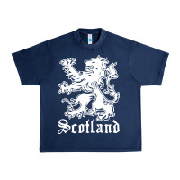 Navy youth scotland Urban Heavy Tee - DesignPulse