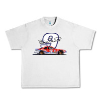 Lunar Rock Bill Elliott 1988 Winston Cup 9 Stock Car  Classic Urban Heavy Tee - DesignPulse