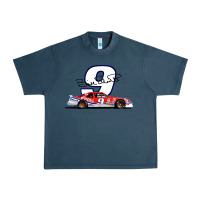 Midnight Navy Bill Elliott 1988 Winston Cup 9 Stock Car  Classic Urban Heavy Tee - DesignPulse