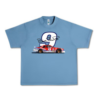 Pebble Blue Bill Elliott 1988 Winston Cup 9 Stock Car  Classic Urban Heavy Tee - DesignPulse