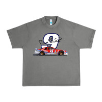 Tornado Bill Elliott 1988 Winston Cup 9 Stock Car  Classic Urban Heavy Tee - DesignPulse