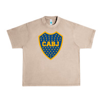 French Oak Boca Juniors Urban Heavy Tee - DesignPulse