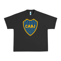 Pigment Black Boca Juniors Urban Heavy Tee - DesignPulse