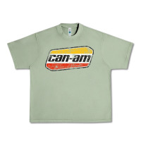 Oil Green CANAM Vintage Original ATV UTV off road Gift Long Sleeve Urban Heavy Tee - DesignPulse