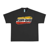 Pigment Black CANAM Vintage Original ATV UTV off road Gift Long Sleeve Urban Heavy Tee - DesignPulse
