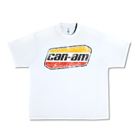 White CANAM Vintage Original ATV UTV off road Gift Long Sleeve Urban Heavy Tee - DesignPulse