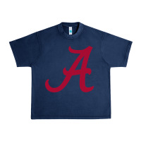 Navy -alabama athletics Urban Heavy Tee - DesignPulse
