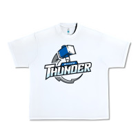 White wichita thunder Urban Heavy Tee - DesignPulse