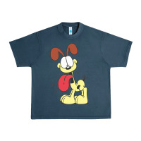 Midnight Navy odie the dog gift Urban Heavy Tee - DesignPulse