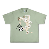 Oil Green funny halloween soccer ball Urban Heavy Tee - DesignPulse