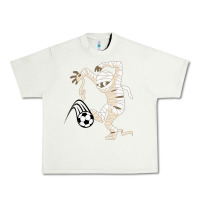Pistachio funny halloween soccer ball Urban Heavy Tee - DesignPulse