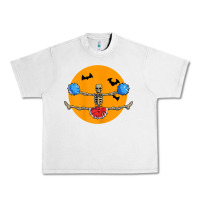 Lunar Rock cheerleading skeleton halloween cheer skeleton cheerleader t shirt Urban Heavy Tee - DesignPulse
