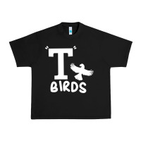Black t birds greaser thunderbirds 1970s t birds pullover hoodie Urban Heavy Tee - DesignPulse