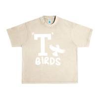 Sandshell t birds greaser thunderbirds 1970s t birds pullover hoodie Urban Heavy Tee - DesignPulse