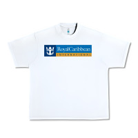 White Royal Caribbean International Urban Heavy Tee - DesignPulse