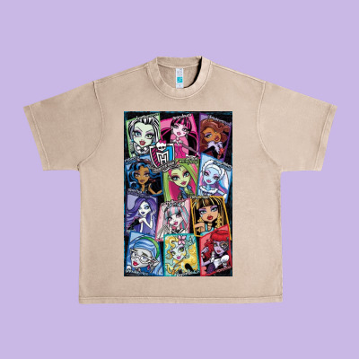 Monster High Character Urban Heavy Tee Designed By Designpulse