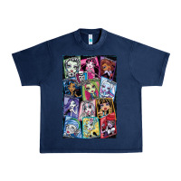 Navy monster high character Urban Heavy Tee - DesignPulse