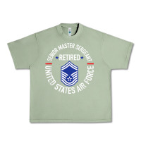 Oil Green senior master sergeant retired air force retirement gifts t shirt Urban Heavy Tee - DesignPulse