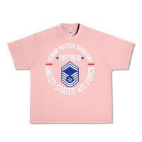 Salmon senior master sergeant retired air force retirement gifts t shirt Urban Heavy Tee - DesignPulse