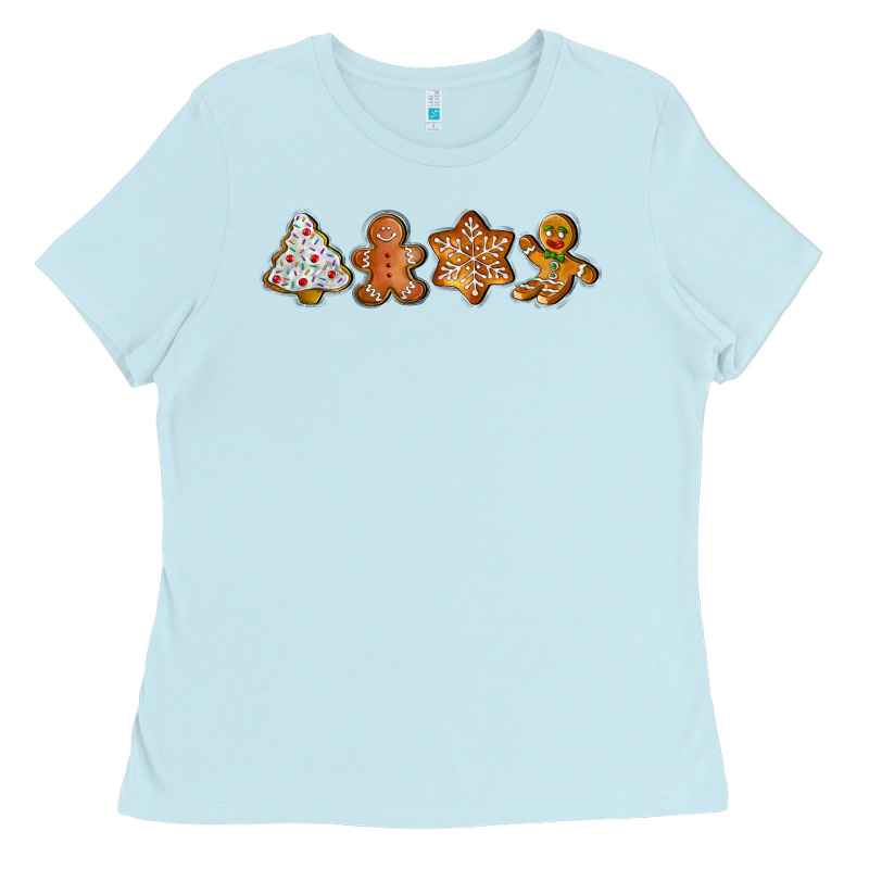 Christmas Cookies Ladies Tee by LillyAllenDesigns | Teevron