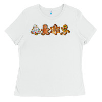 White christmas cookies Ladies Tee - LillyAllenDesigns