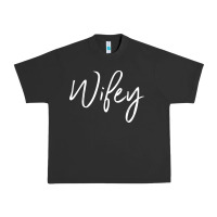 Pigment Black wifey sweat(b) Urban Heavy Tee - DesignPulse