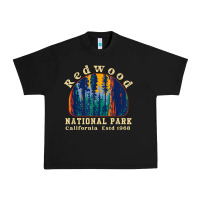 Black redwood national park california retro vintage cam Urban Heavy Tee - DesignPulse