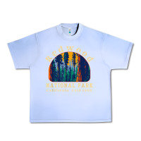 Redwood National Park California Retro Vintage Cam Urban Heavy Tee | Teevron