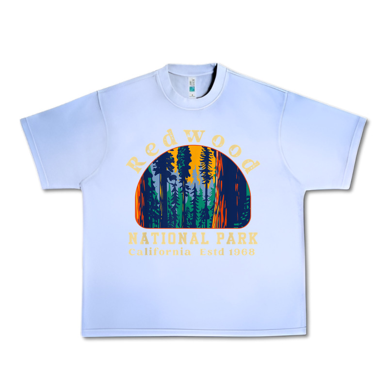 Redwood National Park California Retro Vintage Cam Urban Heavy Tee by DesignPulse | Teevron