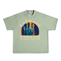 Oil Green redwood national park california retro vintage cam Urban Heavy Tee - DesignPulse