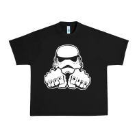 Black dark side knuckle starwars stormtrooper 2 Urban Heavy Tee - DesignPulse