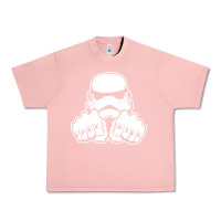 Salmon dark side knuckle starwars stormtrooper 2 Urban Heavy Tee - DesignPulse
