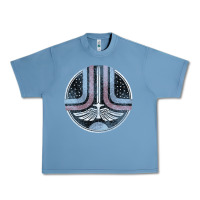 Pebble Blue Starfighter (The Last Starfighter) Urban Heavy Tee - DesignPulse
