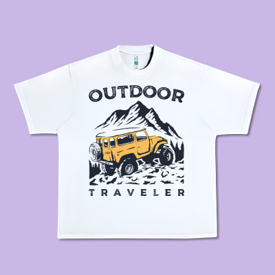 Traveler Urban Heavy Tee Designed By Designpulse