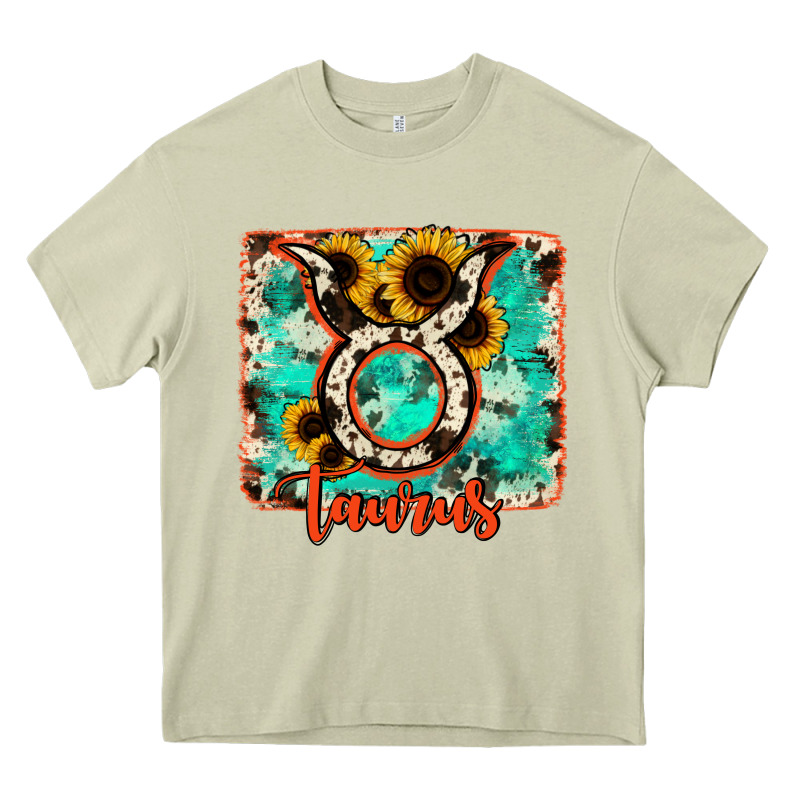 Taurus Turquoise Cowhide Heavy Core Tee by RanaPortraitStore | Teevron