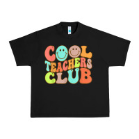 Black cool teachers club funny smile teachers club squad t shirt Urban Heavy Tee - DesignPulse