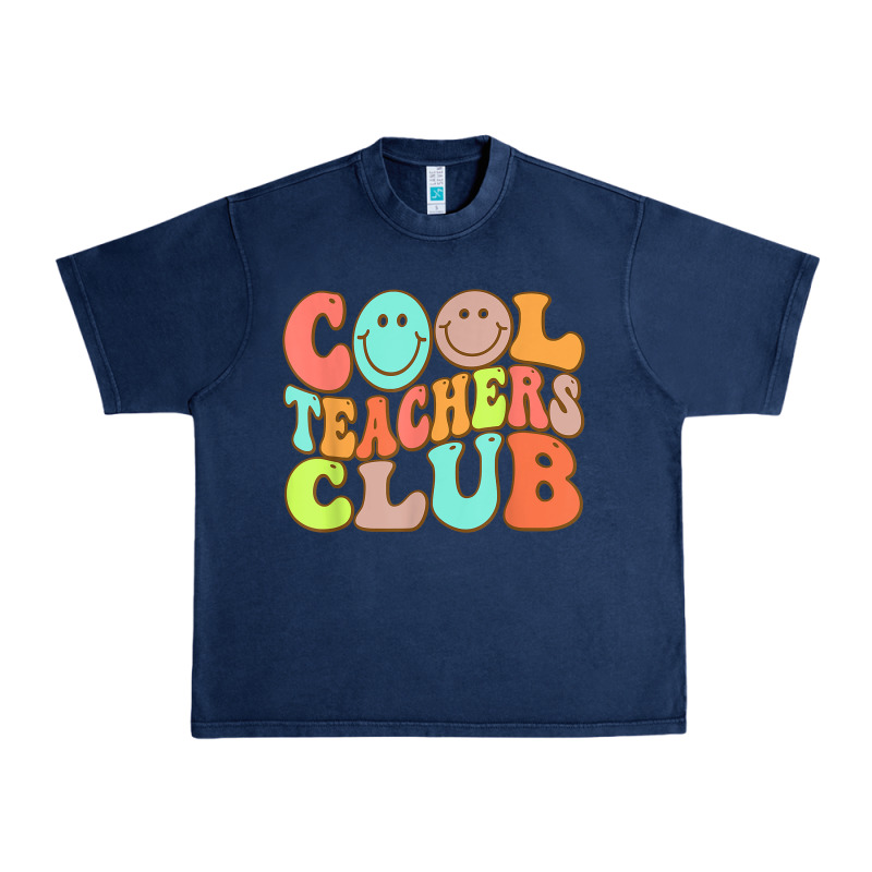 Cool Teachers Club Funny Smile Teachers Club Squad T Shirt Urban Heavy Tee by DesignPulse | Teevron