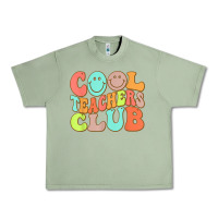 Oil Green cool teachers club funny smile teachers club squad t shirt Urban Heavy Tee - DesignPulse