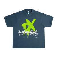 Midnight Navy D GENERATION X, D GENERATION X vinatge, D GENERATION X art, D GENERATI Urban Heavy Tee - DesignPulse
