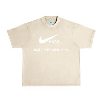Sandshell jesus just praise him Urban Heavy Tee - DesignPulse