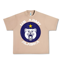Burro us army alaska polar bear patch t shirt Urban Heavy Tee - DesignPulse