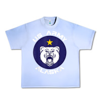 Grape Ice us army alaska polar bear patch t shirt Urban Heavy Tee - DesignPulse