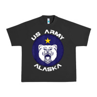 Pigment Black us army alaska polar bear patch t shirt Urban Heavy Tee - DesignPulse