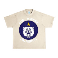 Sandshell us army alaska polar bear patch t shirt Urban Heavy Tee - DesignPulse