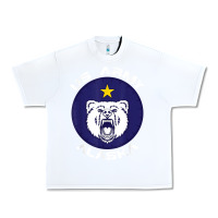 White us army alaska polar bear patch t shirt Urban Heavy Tee - DesignPulse