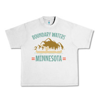 Lunar Rock retro boundary waters canoe minnesota Urban Heavy Tee - DesignPulse