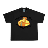 Black yogi bear average bear Urban Heavy Tee - DesignPulse