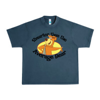 Midnight Navy yogi bear average bear Urban Heavy Tee - DesignPulse