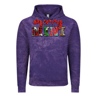 Cloud Purple christmas merry mini Vintage Hoodie - BarkalooDesign